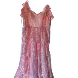 Brand New Pink Sequin A Line Gown Women’s Size 20W 💖